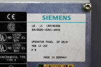 Siemens Bedienpanel Coros OP25 6AV3525-1EA01-0AX0 Unused OVP