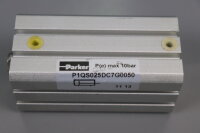Parker Pneumatik Zylinder P1QS025DC7G0050 10 Bar Unused