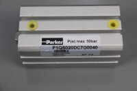 Parker Pneumatik Zylinder P1QS020DC7G0040 10 Bar Unused