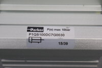 Parker Pneumatik Zylinder P1QS100DC7G0030 10 Bar Unused
