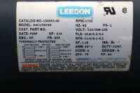Leeson A4C17DH4H Strahlpumpenmotor 1725rpm 115/208-230V Encoder FR-S56 Used