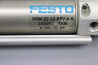 FESTO DSW-32-25-PPV-A-B 161451 Rundzylinder 10bar Unused