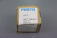 Festo VAM-40-V1 Ser. R7 Manometer 013777 Unused OVP