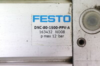 FESTO DNC-80-1500-PPV-A Normzylinder 163432 12bar N008 Unused