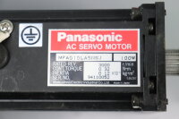 Panasonic MFA010LA5NSJ AC Servomotor 3000U/min 100W 0.32Nm Used