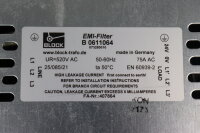 BlocK B 0611064 EMI-Filter 073280010 75A 50-60Hz UR=520VAC Used