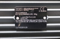 KEB ZG12 DM90SD4 Getriebemotor CLPVG220 0.15l 1.1kW 81Nm 1445/125U/min Unused