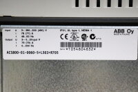 ABB Frequenzumrichter ACS800-01-0060-5+L503+R705 CDP 312 R Used