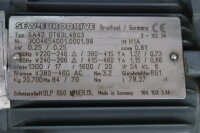 SEW EURODRIVE SA42 DT63L4B03 Schneckengetriebemotor 0.25KW 1600/min i=78.27 Used