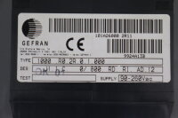 GEFRAN 1000.R0.2R.0.1.000 Temperaturregler J1.1.C.0/80.RD.RI.AD.12 Used