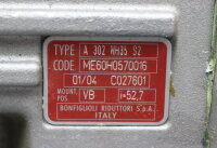 Bonfiglioli M2SB4 FD SD 1.1kW 1400 u/min mit Getriebe A 302 NH35 S2 i= 52,7 Used