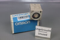 Omron H3CR-A Zeitrelais 0.05s-300h 12-48VDC 24-48VAC 50/60Hz Unused OVP