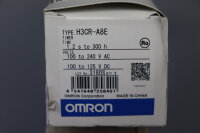 OMRON H3CR-A8E Zeitrelais 100-240VAC 100-125VDC 50/60Hz Unused OVP
