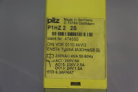 PILZ P1HZ/2 2S Sicherheitsrelais 474550 230VAC Unused