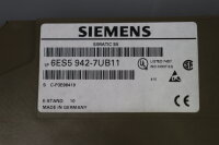 Siemens 6ES5942-7UB11 Zentralbaugruppe 6ES5 942-7UB11 E-Std:10 6ES59427UB11 OVP