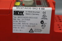 SEW Eurodrive MC07A030-5A3-4-00 Umrichter 8272522 380-500V 6,3A 3KW Used