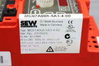 SEW Eurodrive MC07A008-5A3-4-00 Umrichter 8272484...