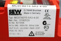 SEW Eurodrive MC07A015-5A3-4-00 Umrichter 8272506 380-500V 3,6A 1,5KW Used