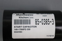 MANITOWOC 8503853 Start Capacitor 145-175MFD 330 D34/H54 50/60Hz Unused