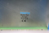 FESTO SPC200-CPU-4 Positioniersystem 170173 U107 mit 4 Steckpl&auml;tzen Used