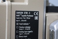 Samson 3730-3  105 Psi mit 3241 1.4408 pneumatischer Stellungsregler Unused