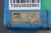 SICK CLV280-1020 Code Laserscanner 1011251 24VDC 9W 670nm RS232 Used
