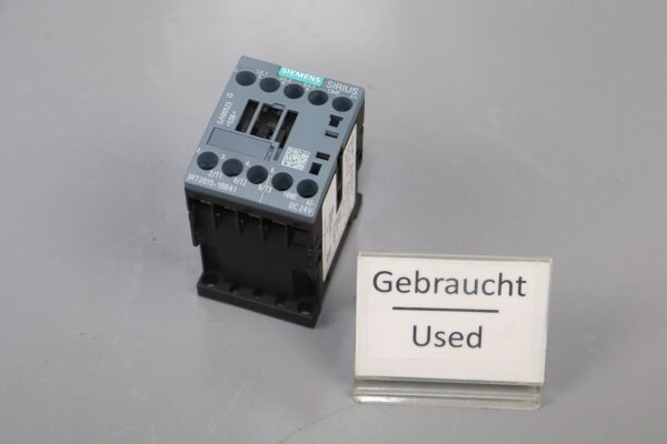 SIEMENS SIRIUS 3RT2015-1BB41 Leistungssch&uuml;tz 3RT20151BB41 230-690V 1,5-4KW Used