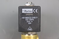 Parker E121K0302 G0319D-481865C2 D5B F Magnetventil 9W 24V 7bar 3mm Unused