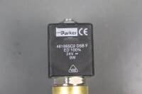 Parker 7321BAV00 G0519B-481865C2 D5B F Magnetventil 9W 24V 0,1-10/20bar Unused