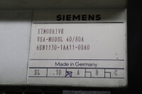 Siemens Simodrive 611 6SN1130-1AA11-0DA0 VSA-Modul 40/80A Version A tested used