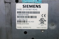 Siemens Panel Series P2 12 K 677-877 A5E00747062 ES: A03...
