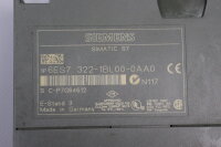 Siemens SIMATIC S7 6ES7 322-1BL00-0AA0 SM322 Ohne Deckel E-Stand:3 Tested Used