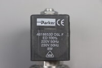 Parker 121V5363 G0519A-4818653D D5L F Magnetventil 8W 20bar 3mm Unused
