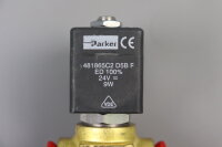 Parker 133T2301-481865C2 D5B F Magnetventil 7bar 2mm 24V 9W Unused