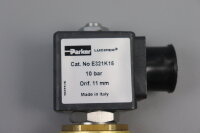 Parker E321K15 G2219A-4818653D D5L F Magnetventil 8W 10bar 11mm Unused
