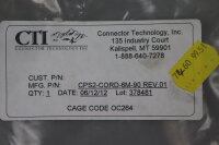 CTI CPS2-CORD-6M-90 REV.01 Klinkenkabel 6m Unused