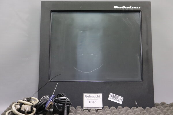 ELO ET1739L-7CWA-1-NPB-G LCD Touch Monitor 17&quot; 12V 3A E607940 Used