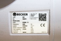 Becker SV700/2-73 3586378 Seitenkanalverdichter 375 m3/h...