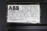 ABB SDM301-005N2-110/30-5040 Servomotor 1,4kW 6000rpm used damaged