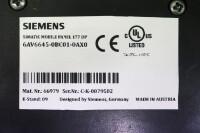 Siemens SIMATIC Mobile Panel 177 DP 6AV6645-0BC01-0AX0 Used