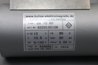 Kuhse GA 70.60 Verriegelungsmagnet 5223100106 12VDC 85N 10,5A 30mm Unused