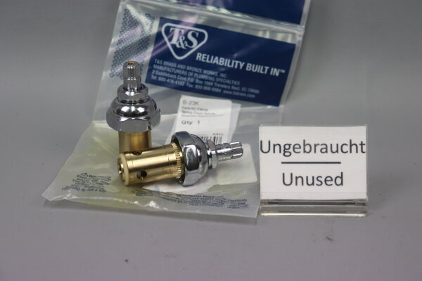 T&amp;S Brass B-23K Spring Check Spindle Assembly Kit Unused OVP