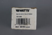 WATTS 1/2 S 8C Schlauchanschluss Vakuumbrecher 0061852...