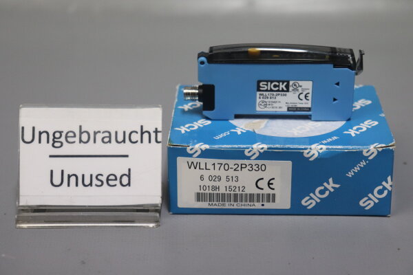 Sick WLL170-2P330 Lichtleiter Sensor 6029513 unused OVP