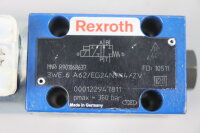 Rexroth 3WE 6 A62/EG24N9K4/ZV Wegeventil R901068637 350bar 24VDC Unused