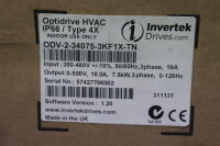 INVERTEK DRIVES ODV-2-34075-3KF1X-TN OPTIDRIVE HVAC 7,5KW Typ 4X Unused OVP