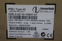Invertek Drives ODE-2-22110-1KB4Y-01 Wechselrichter Typ 4X 1,1KW Unused OVP