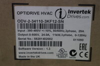 INVERTEK DRIVES ODV-2-34110-3KF12-SN OPTIDRIVE HVAC 11KW Unused OVP