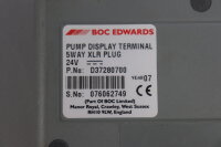 BOC Edwards 5WAY XLR PLUG Pump Display Terminal D37280700...