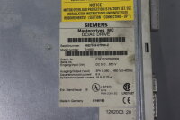 SIEMENS 6SE7016-0TP50-Z Frequenzumrichter Masterdrives MC...